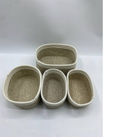 Set of 4 Multipurpose woven basket 