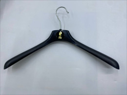 Black plastic hanger