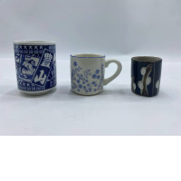 Set of 3 Glass, coffee drinking glass 