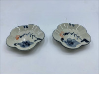Set of 2 Glass, dipping sauce cup 