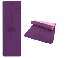 Set of 2 Cork foam rubber yoga mat 