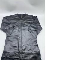 Black faux leather dress Black faux leather dress