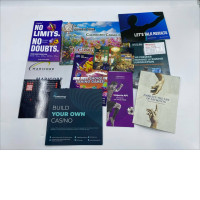 Set of Postcards and user manuals