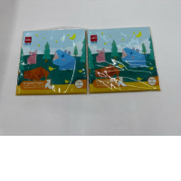 Set of 2 Paper for folding into various shapes 