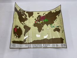 World map for home decoration