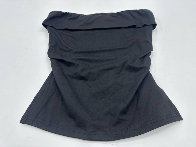 Black off-shoulder top Black off-shoulder top