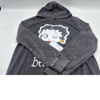 Women's gray hooded sweatshirt Women's gray hooded sweatshirt