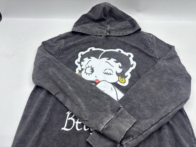 Women's gray hooded sweatshirt Women's gray hooded sweatshirt