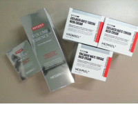 Cosmetic set Medipeel+ Volume essence pro. Bio sun stick SPF 50. 3 collagen naite thread neck cream.
