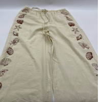Women's light brown trousers 