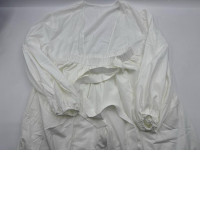 Set of 2 Women's white coat and white trousers 