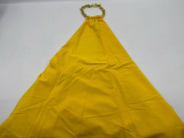 Women's yellow off-shoulder dress 