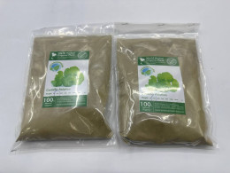 Set of 2 	WORLD HERBAL ORGANIC PLANT Centella Asiatica 100g 
