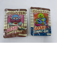 Set of 2 Wisichi Sushi Monster Gummy Candy