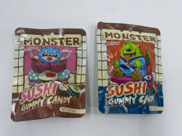 Set of 2 Wisichi Sushi Monster Gummy Candy Set of 2 Wisichi Sushi Monster Gummy Candy