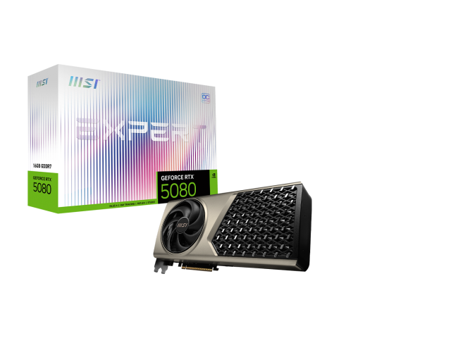 MSI GeForce RTX 5080 16G EXPERT OC video card GDDR7 MSI GeForce RTX 5080 16G EXPERT OC video card GDDR7