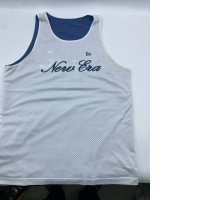 Men's white mesh tank top 