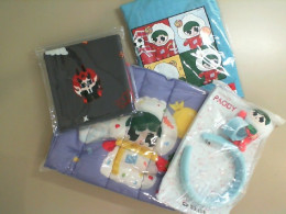 Paody set: fabric bag, hairband, and two towels