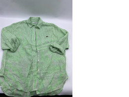 Green long-sleeved shirt