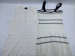 Set of 2 Women's white long dress 