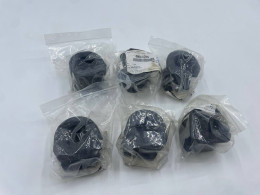 a set of six car suspension oil seals