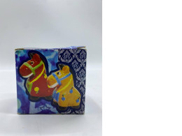 Set of 2 Terracotta horse statue