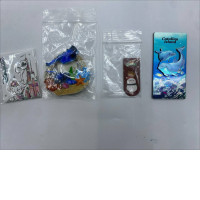 Set of 4 Disney refrigerator magnets