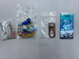 Set of 4 Disney refrigerator magnets