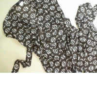 Women's black jumpsuit with a pattern Women's black jumpsuit with a pattern