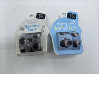 Set of 2 Cute roll stickers 