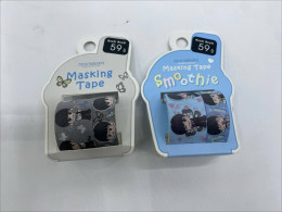 Set of 2 Cute roll stickers 