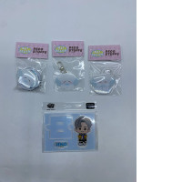 Set of 4 Acrylic star plate for mobile phone 