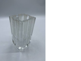 Glass, clear glass vase 