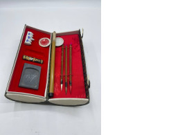 Japanese painting brush set in a wooden box Japanese painting brush set in a wooden box