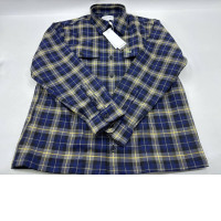 Long-sleeved plaid shirt Long-sleeved plaid shirt