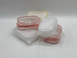 Set of 6 Labubu clear plastic box