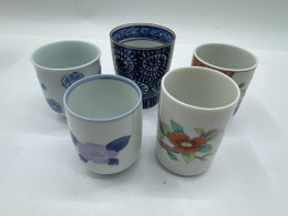 Set of 5 Glass, tall Japanese tea glass Set of 5 Glass, tall Japanese tea glass