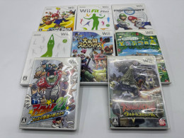 Set of 8 Game disc nintendo game