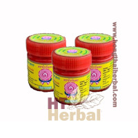 Set of 3 Bow Dang Herbal Inhaler Thai Herbs Inhaler 