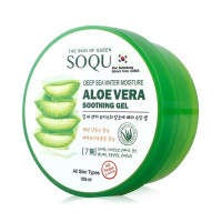  SOQU Deep Sea Water Moisture Aloe Vera Soothing Gel 100ml