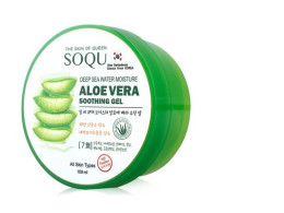 SOQU Deep Sea Water Moisture Aloe Vera Soothing Gel 100ml SOQU Deep Sea Water Moisture Aloe Vera Soothing Gel 100ml