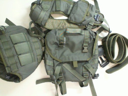 Hunting kit, 2 waist bags, sling for carabines