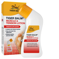 Set of 2 Tiger Balm Muscle & Tension Lotion with Targeted Applicator 80ml 