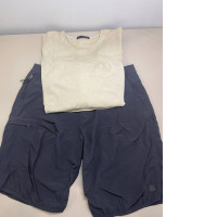 set of shorts and t-shirts
