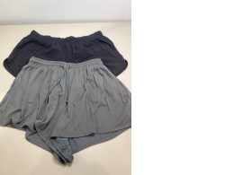 a set of two shorts