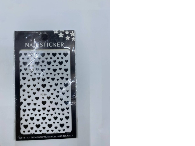 Black heart sticker Black heart sticker