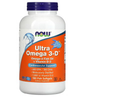 Ultra Omega 3-D, 600 EPA / 300 DHA, 180 Fish Softgels