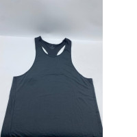 Oversized black tank top 