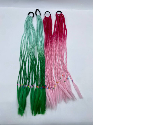 Set of 4 Girls' braided hair wig Set of 4 Girls' braided hair wig