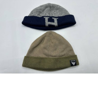 Set of two knitted hats